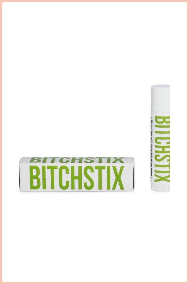 BITCHSTIX SPF 30 Lip Balm, Green Tea