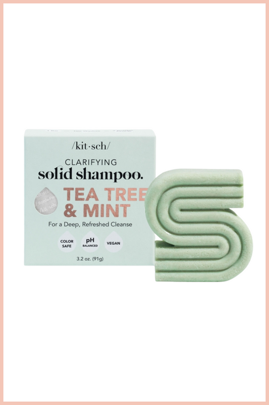 TEA TREE + MINT SHAMPOO BAR | CLARIFYING