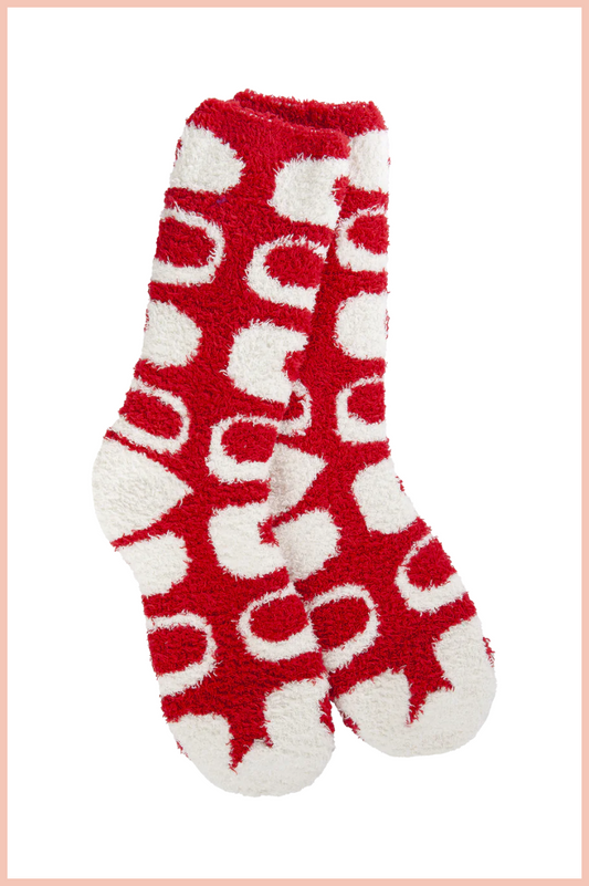 WORLD SOFTEST SOCKS | RETRO GEO HOLIDAY