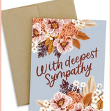 With Deepest Sympathy Greeting Card