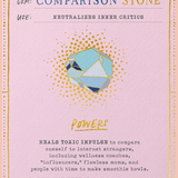 Comparison Stone Friendship Card
