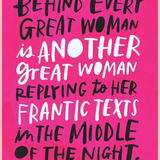Every Great Woman Card