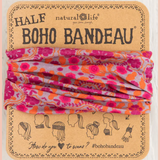 Half Boho Bandeau | Mustard Floral Medallion