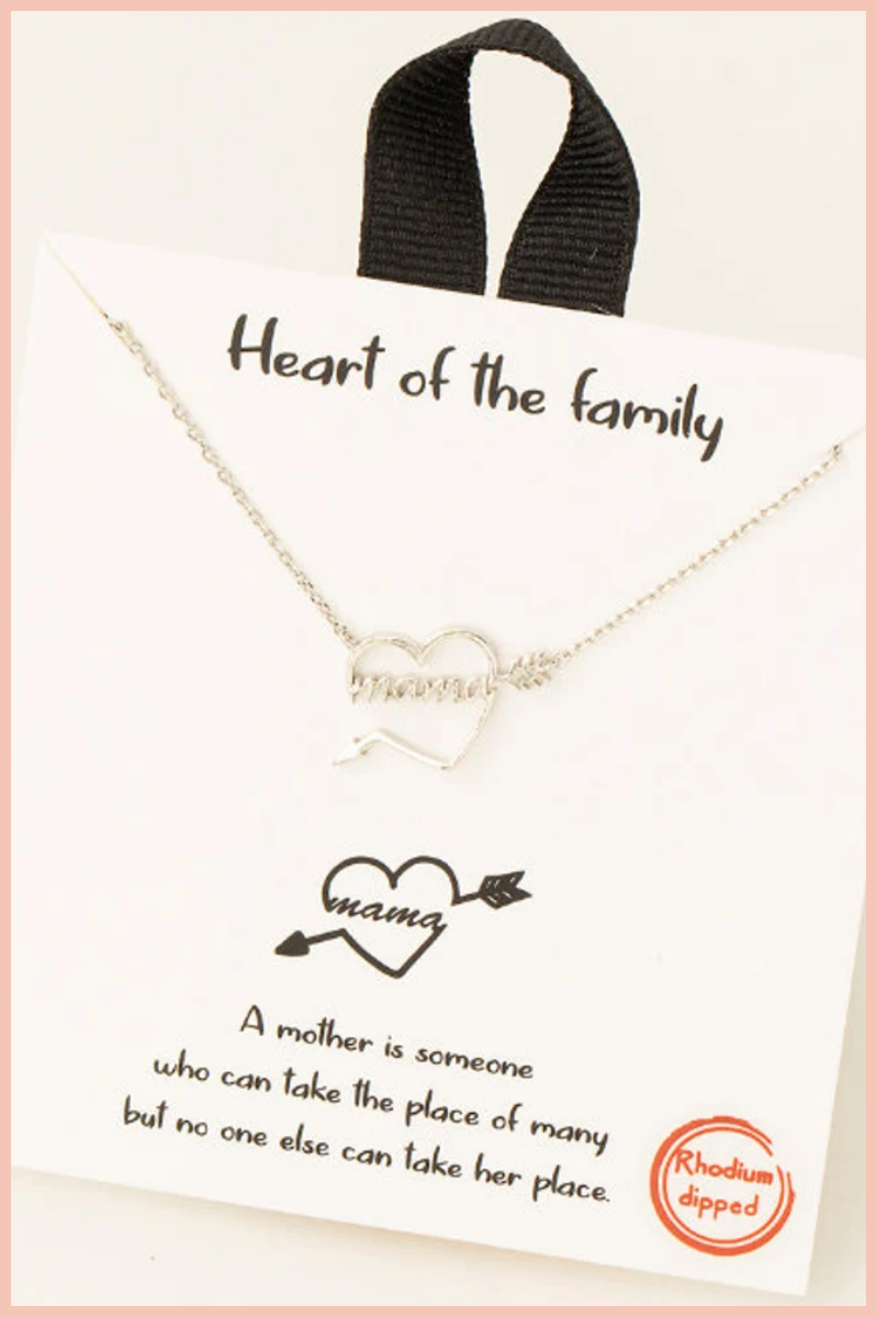 Heart Of The Family Necklace