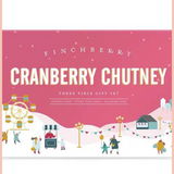 CRANBERRY CHUTNEY HOLIDAY GIFT SET - SALT, SOAP, SCRUB