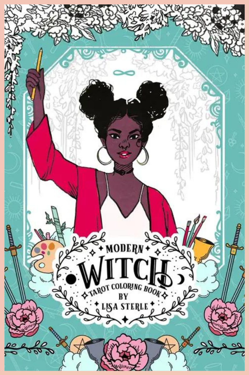 MODERN WITCH TAROT COLORING BOOK