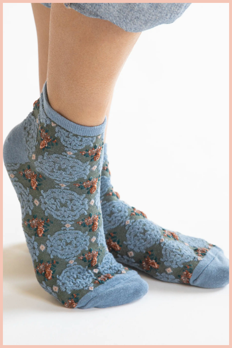 Blossom Ankle Socks & Scrunchie | Natural Life