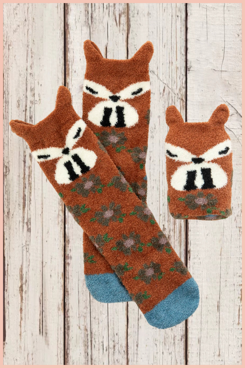 Snuggly Fox Socks | NATURAL LIFE