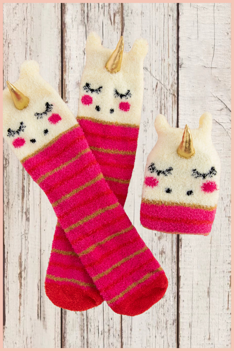 Snuggly Unicorn Socks | NATURAL LIFE