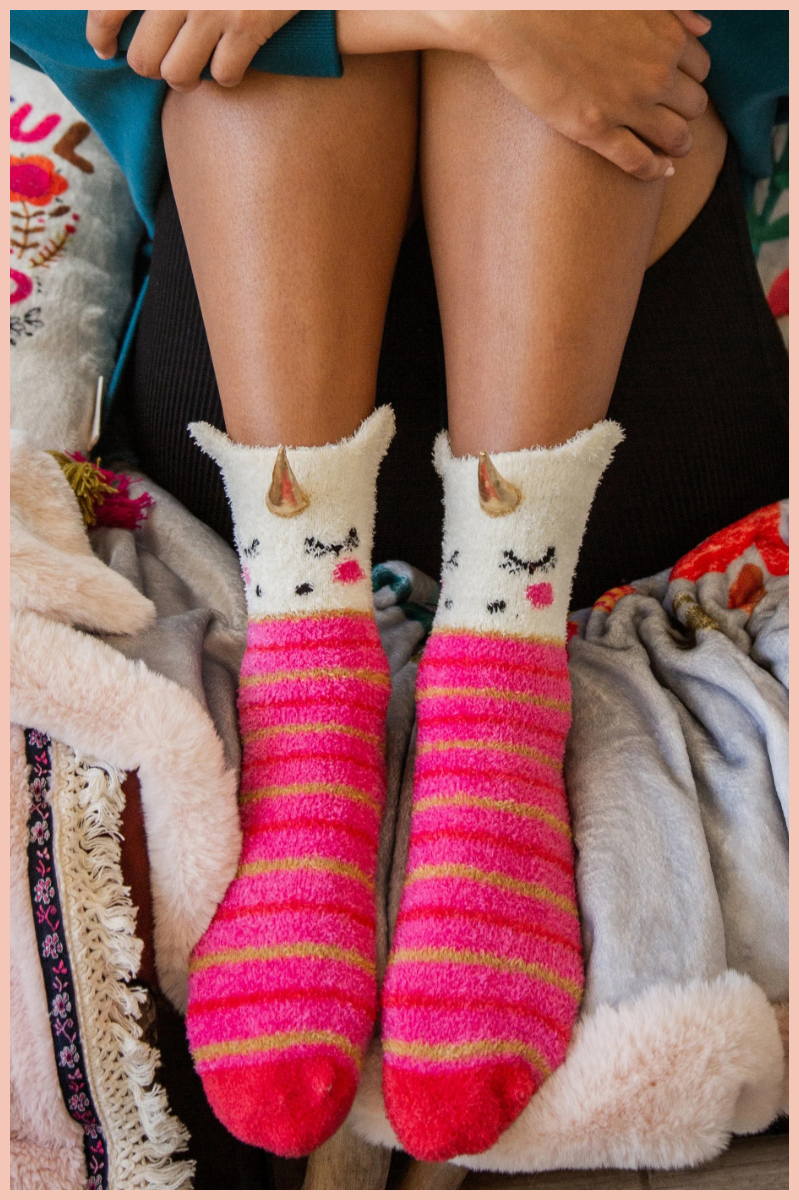 Snuggly Unicorn Socks | NATURAL LIFE