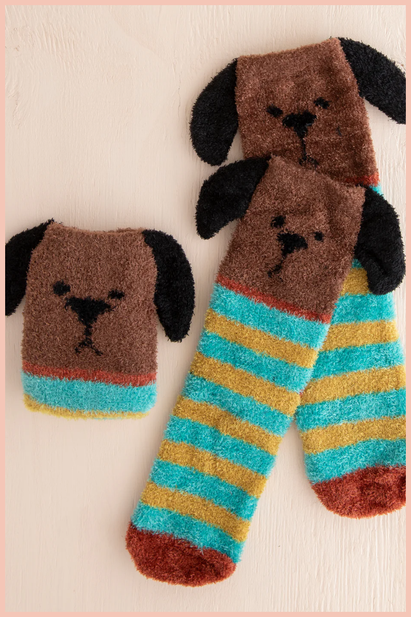 Snuggly Dog Socks | NATURAL LIFE