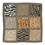 Wild Side Silky Bandana Scarf