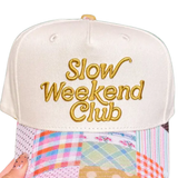Slow Weekend Club Patchwork Trucker Hat