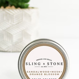 Solid Men's Cologne | Sling & Stone | Sandalwood + Musk + Orange Blossom