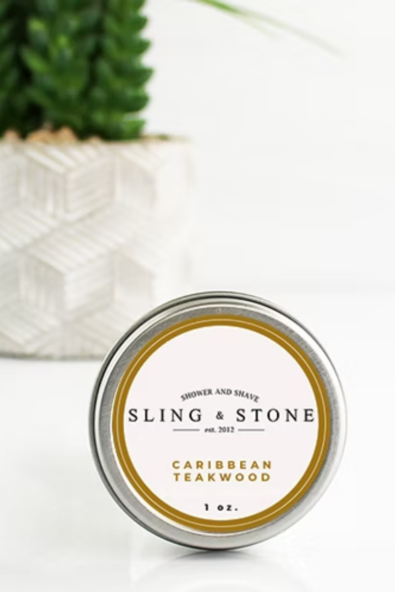 Solid Men's Cologne | Sling & Stone | Caribbean Teakwood