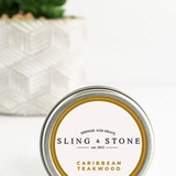 Solid Men's Cologne | Sling & Stone | Caribbean Teakwood