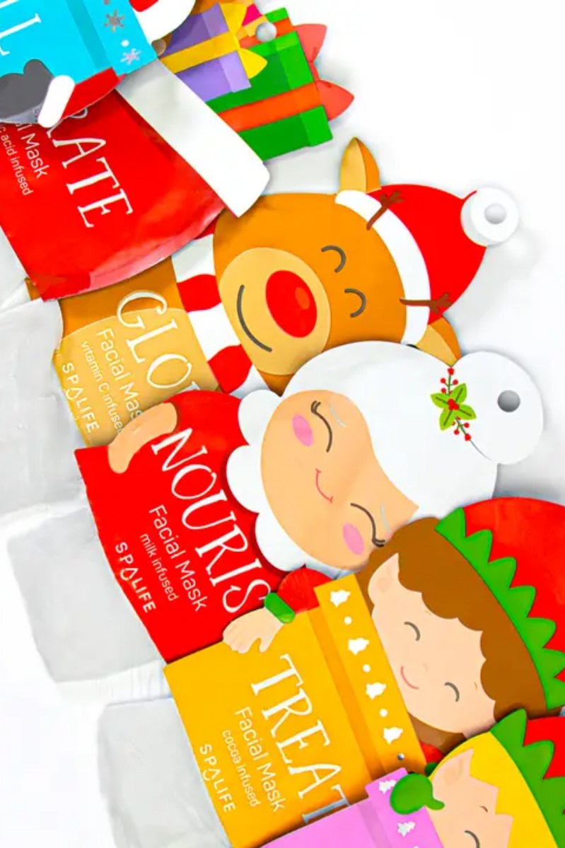 Santa's Squad Facial Mask | Spa Life