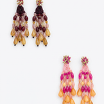 Sunset Sips Chandelier Earring