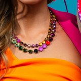 Gweneth Necklace in Rainbow Ombre | TOVA
