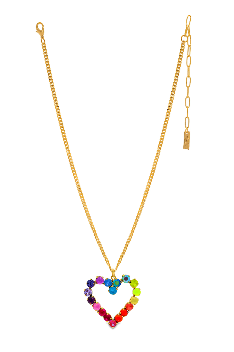 Mini Heart POP Necklace in Candy Crush | TOVA