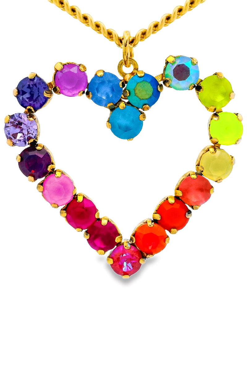 Mini Heart POP Necklace in Candy Crush | TOVA