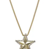 Luna Charm Necklace + Patina Finish | TOVA