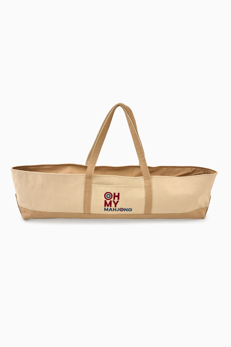 Taupe Mat Storage Bag | Oh My Mahjong