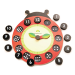 Ladybug Teaching Clock Toy | Final Sale