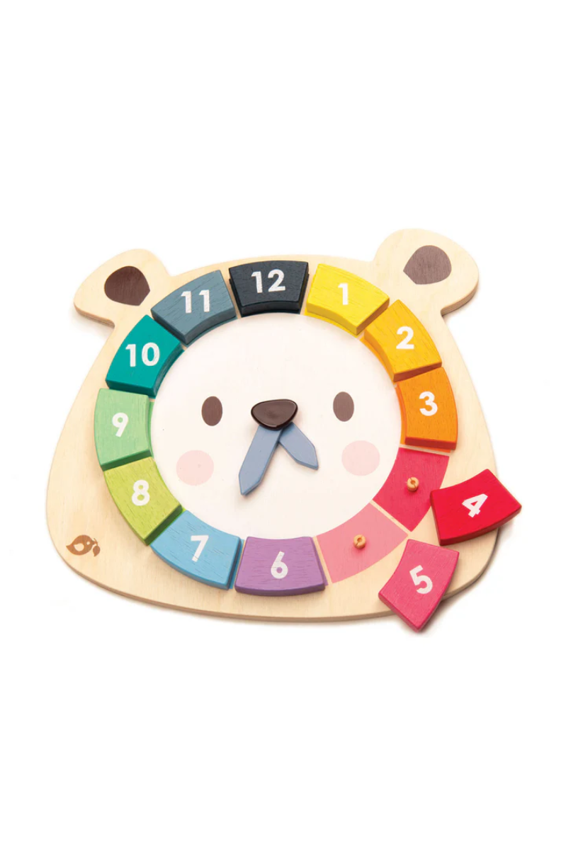Bear Colors Clock | Tender Leaf