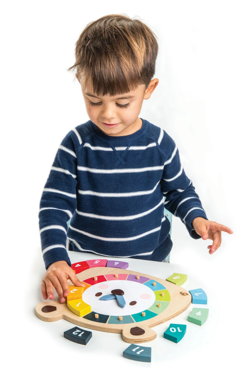 Bear Colors Clock | Tender Leaf