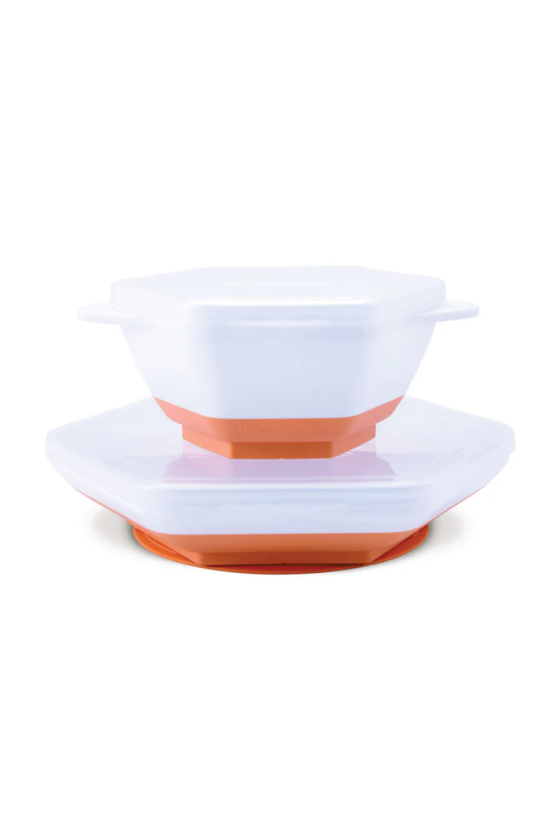 Grow with Me Feeding Sets | 5 Pc | Coral