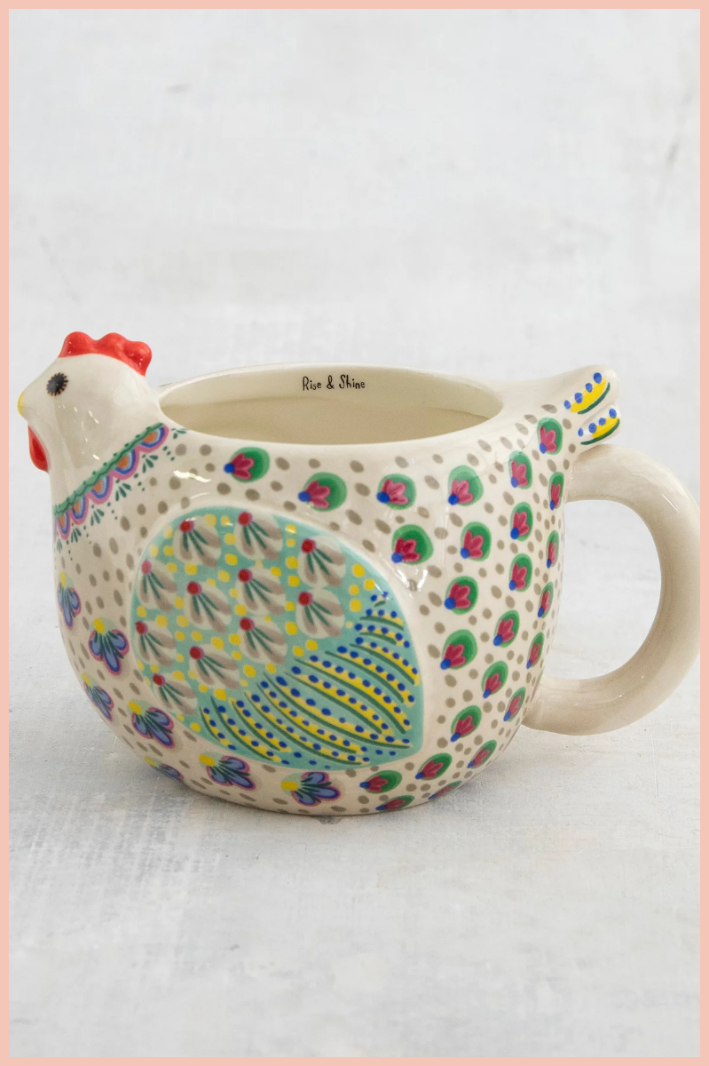 Penny The Chicken Coffee Mug | Natural Life