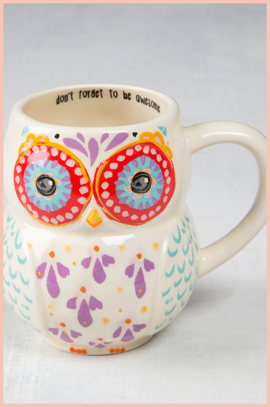 Eleanor The Owl Coffee Mug | Natural Life