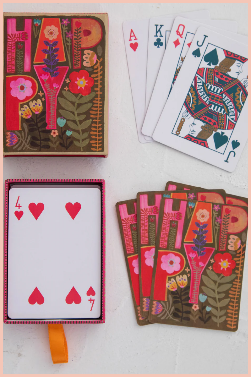 Happy Deck of Playing Cards | Natural Life