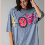 Love Cotton Applique Tee | Natural Life