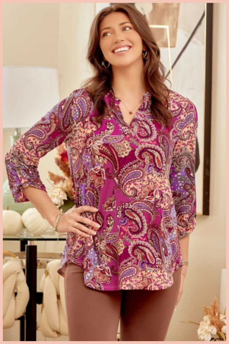 Multicolor Fun Print Blouse