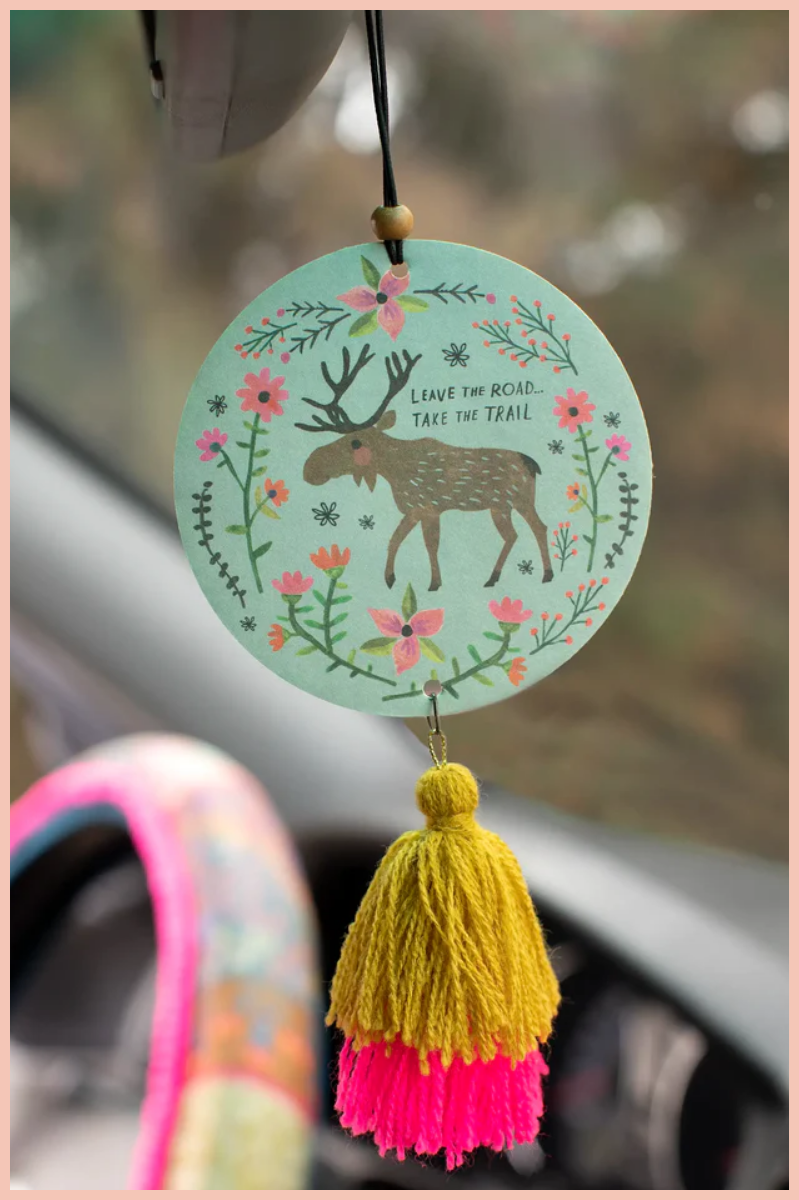 Take The Trail Car Air Freshener | Natural Life