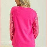 Sassy Sequin Santa Sweatshirt