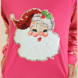 Sassy Sequin Santa Sweatshirt