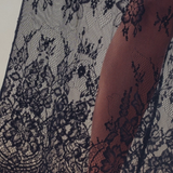 Mixed-Media T-Shirt Dress + Sheer Lace Skirt