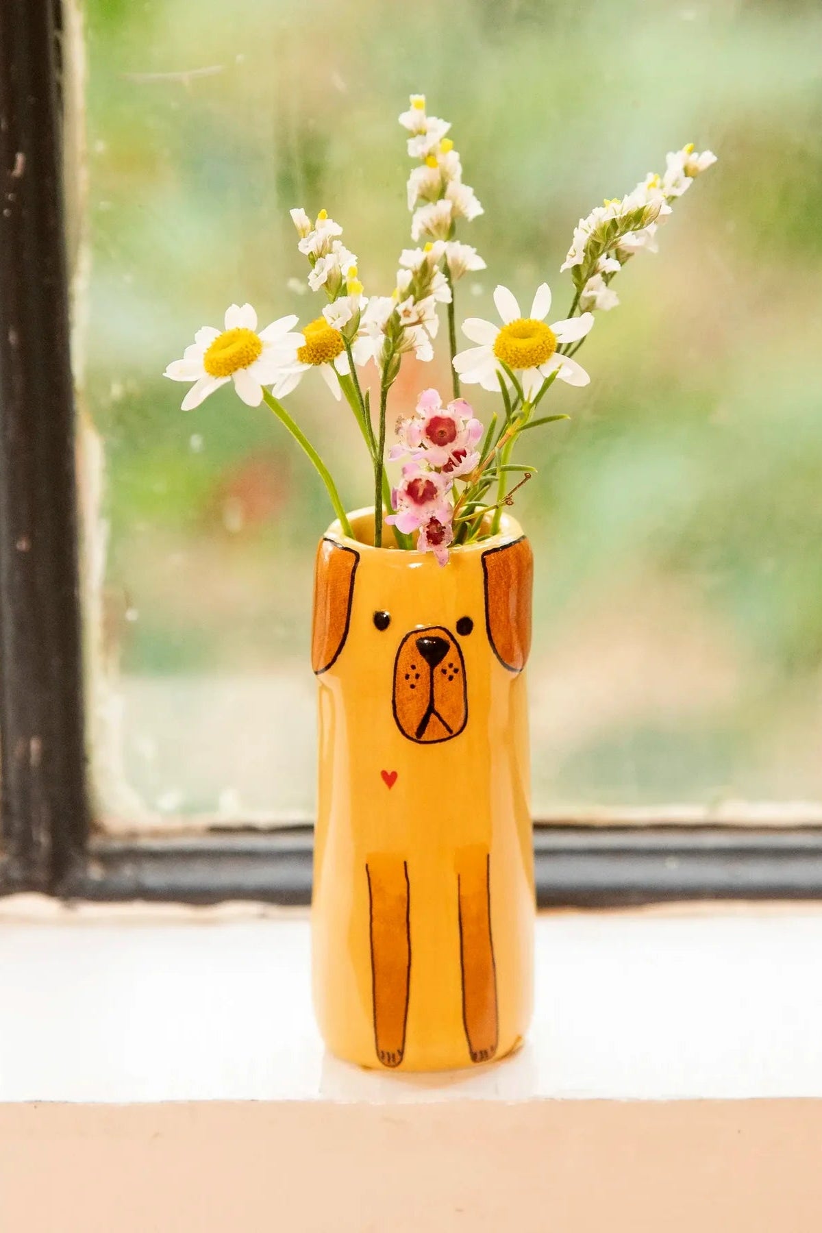 Cutest Little Bud Vase | Natural Life | Dog