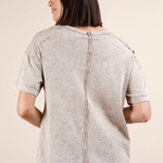 Knit Top with Pocket