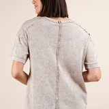 Knit Top with Pocket