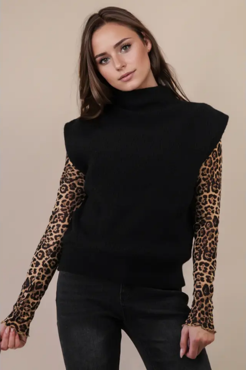 Soft Knit Sweater Vest Top