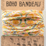 Full Boho Bandeau | Diamond Block Cream
