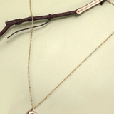 Mini Balloon Bubble Initial Necklace