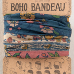 Full Boho Bandeau | Blue Riviera Floral