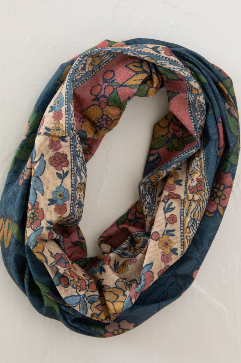 Full Boho Bandeau | Blue Riviera Floral