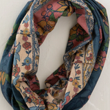 Full Boho Bandeau | Blue Riviera Floral