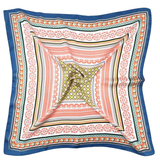 Boho Print Square Scarf